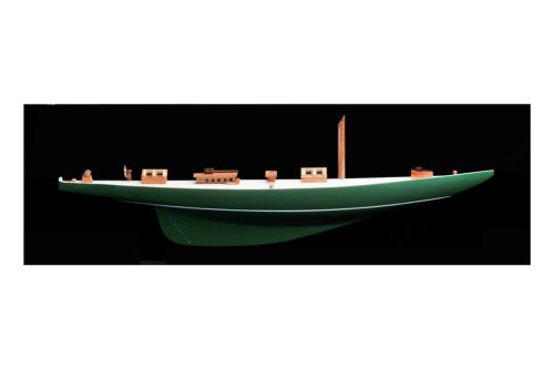 Half hull Shamrock model