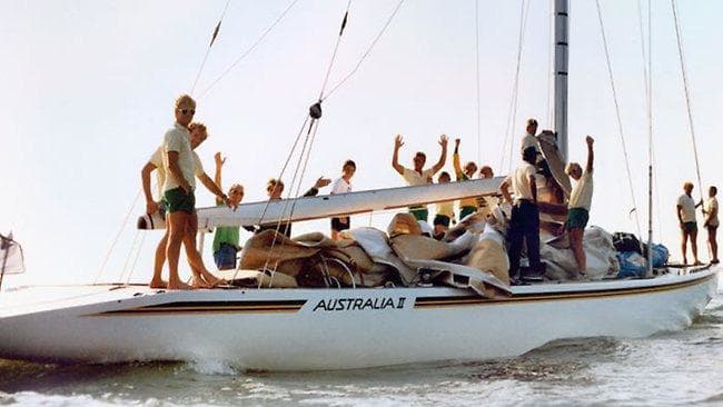 Australia II sailing yacht winner