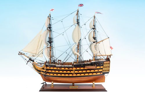 HMS Victory painted model ship