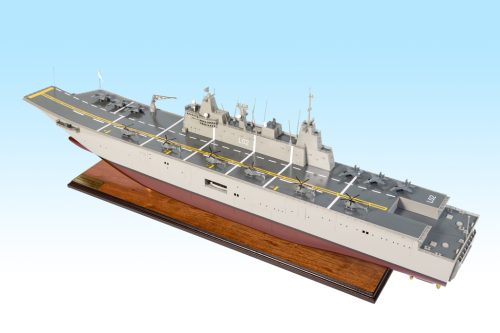 HMS Canberra model