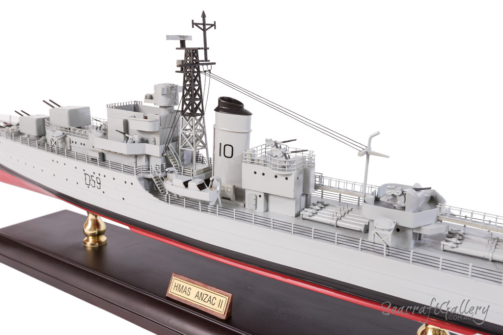 HMAS Anzac model warship