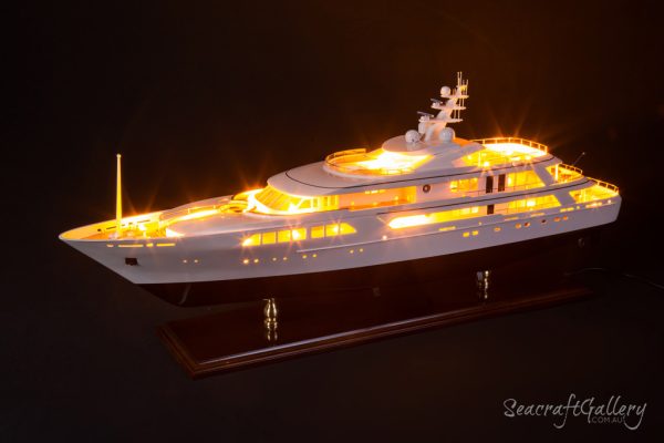 Majestic super yacht model