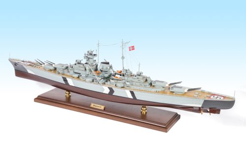 Bismarck model warship