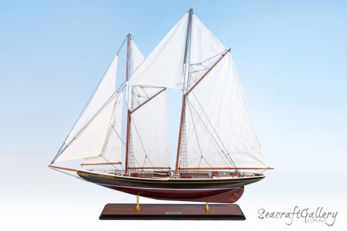Bluenose Schooner Painted Wooden Model Ship for Sale Australia