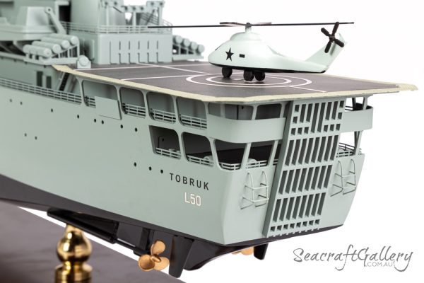 HMAS Tobruk (II) - L50 model warship