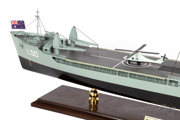 HMAS Tobruk (II) - L50 model warship