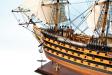 HMS Victory painted 75cm model ship
