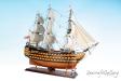 HMS Victory painted 75cm model ship