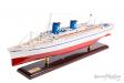 SS Australis Ocean Liner Handmade Wooden Ship Model