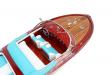 Riva Aquarama (Blue) RC model boat 87cm