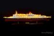 Queen Elizabeth 2 model cruise with lights 2022