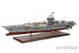 USS Reagan model warship