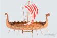 Wooden Viking Ship Models for Sale
